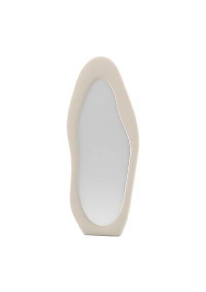 Nero Dalgalı Çerçeveli Boy Aynası Oval Boy Aynası 165X65 cm fiyatları