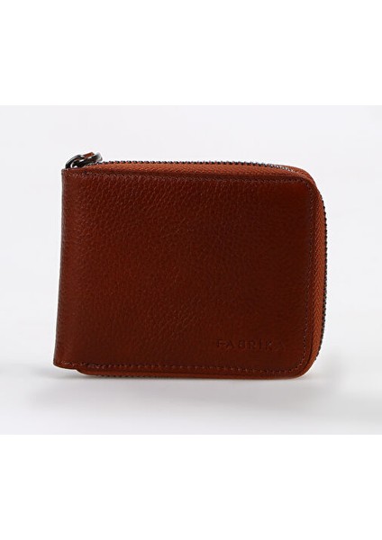 Taba Erkek Deri Cüzdan Frk 329 Flt Deri Taba
