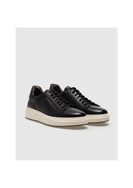 Siyah Erkek Deri Sneaker 28585 fiyatları