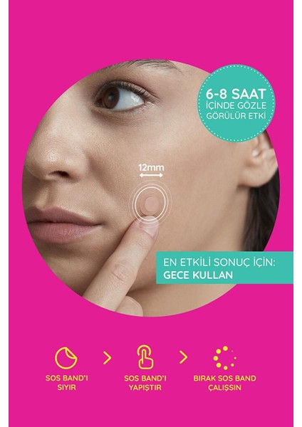 Sos Band - 15 Adet Sivilce/akne Patch