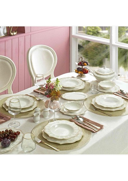 Karina 60 Parça 12 Kişilik Yemek Takımı