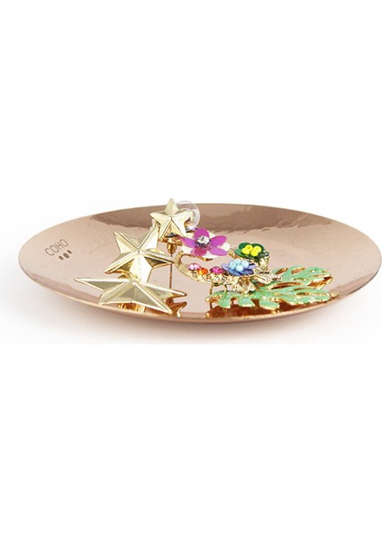 Coho Artisan Pure Dövme Bakır Mini Takılık