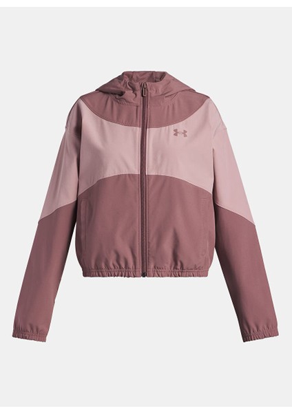 Pembe Kız Çocuk Eşofman Üstü 6004181-651-UA Rival Woven Hd Jacke