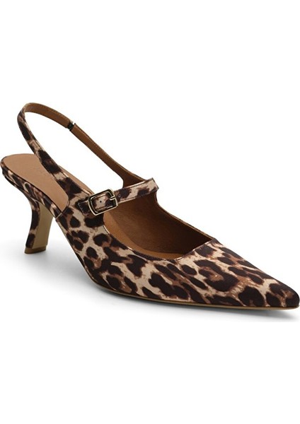 Kahverengi Kadın Saten Stiletto JAB4542 / 2112K fırsatları