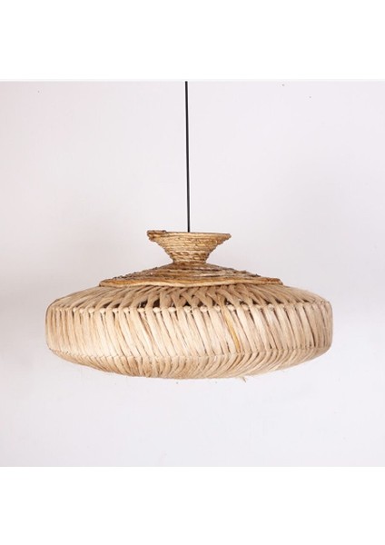 Doğal Abaka Muz Lifi Cozmo Avize 60X30 cm