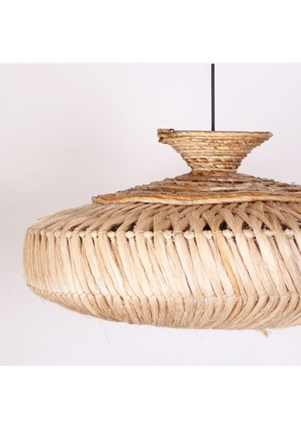 Doğal Abaka Muz Lifi Cozmo Avize 60X30 cm modelleri