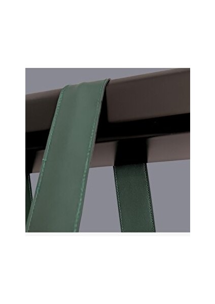 Elan Deri Detaylı Siyah Yeşil Sarkıt Avize indirimleri