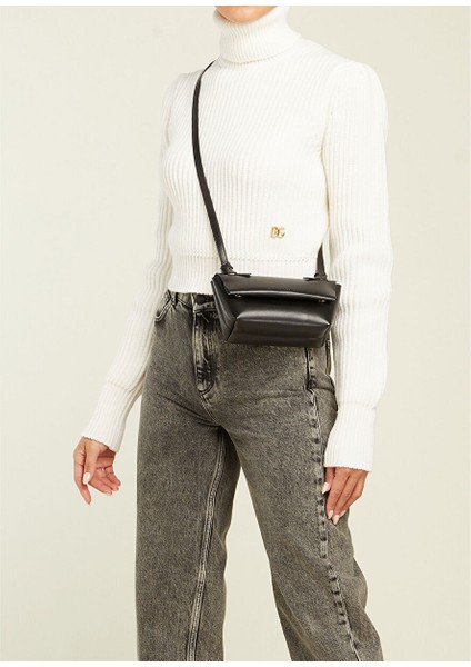 Elma Derisi Siyah Omuz Cantası fırsatları