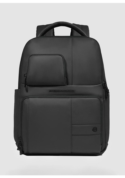 Siyah Erkek Suni Deri Sırt Çantası CA6238W129W/N