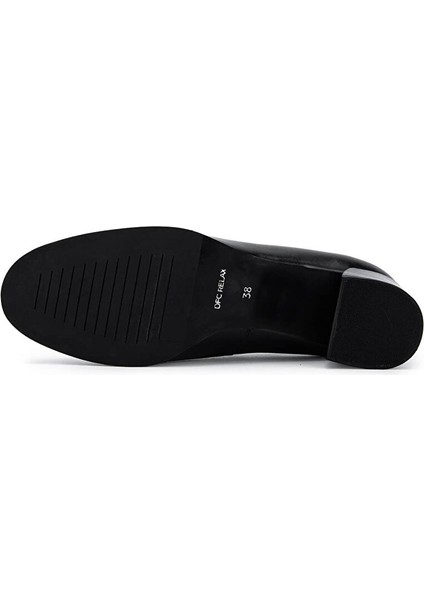 Kadın Hakiki Deri Siyah Comfort Ayakkabı modelleri