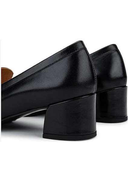 Kadın Hakiki Deri Siyah Comfort Ayakkabı indirimleri