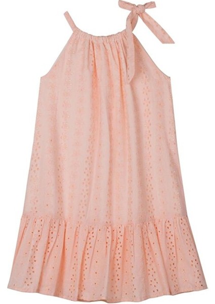 Pembe Dantel Elbise