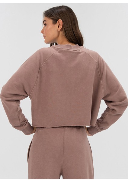 Vizon Kadın Rahat Sweatshirt TW0089 313-EVERLAST Cool Relax Wmn fırsatları