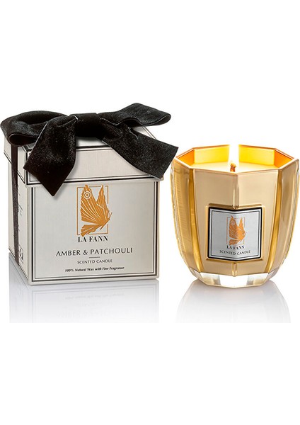 Amber & Patchouli Kokulu Mum 200GR