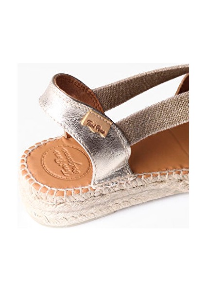 Gümüş Kadın Deri Sandalet 1TONW2022022 modelleri