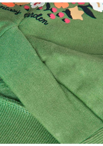 Kız Çocuk Sweatshirt Yeşil indirimleri