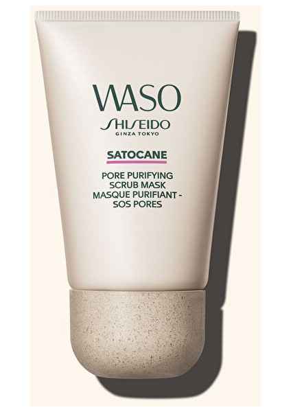 Waso Satocane Pore Purıfyıng Scrub Mask / Gözenek Temizleyici Peelıng Maske