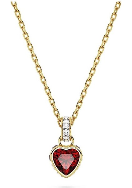5648750 Swarovski Kolye Stilla:pend Hrt Red/gos