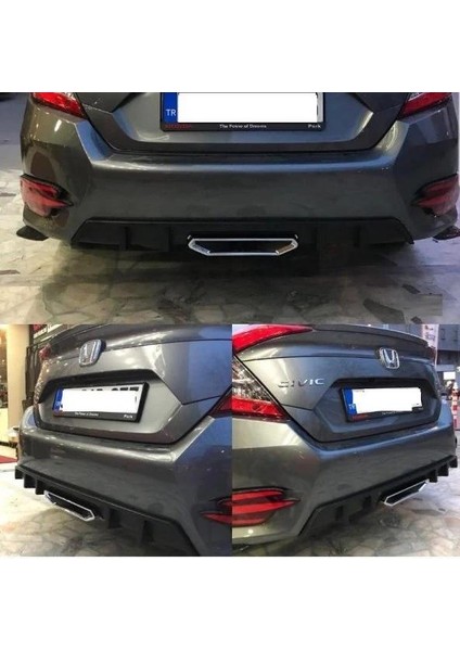 Honda Civic Fc5 Si Difüzör Mat Siyah modelleri