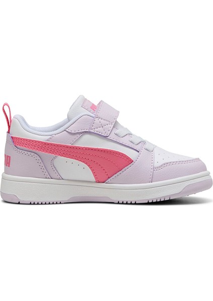 Lila Kız Çocuk Yürüyüş Ayakkabısı 39741922-PUMA Rebound V6 Lo Ac+ Ps