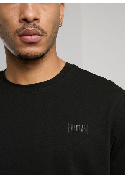 TM0083 167-EVER Essentials Basic Siyah Regular Fit Düz Erkek T-Shirt modelleri