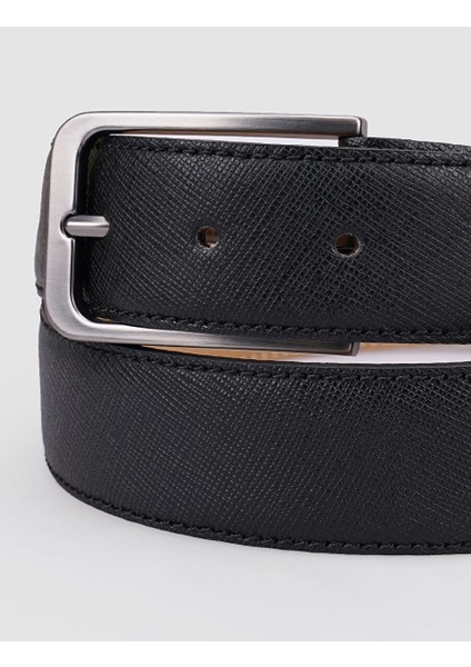 %100 Hakiki Deri Siyah Desenli Erkek Günlük Kemer modelleri