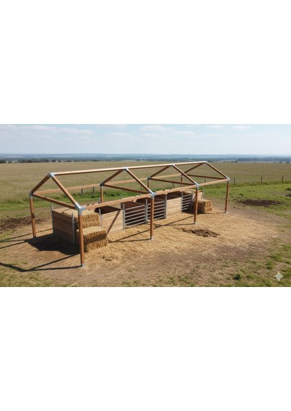 Mandıra & Depo & Garaj Ahşap Birleştirme Aparat Seti (9x9 cm ve 10X10 cm Aparat Ölçüsü Seçenekleriyle) fırsatları