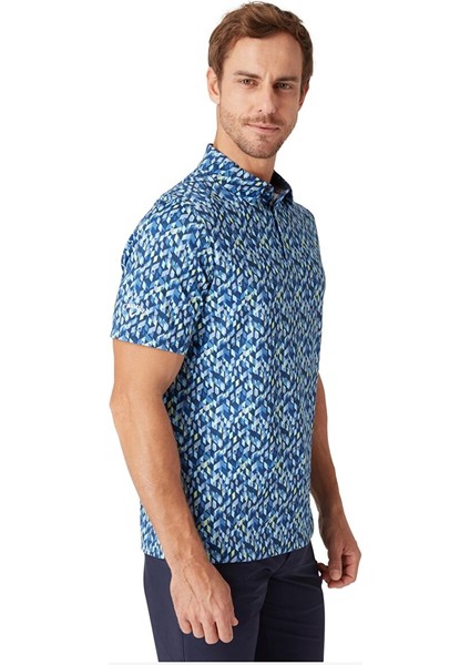 Kaleidoscope Chev Polo Yaka Erkek Tshirt modelleri
