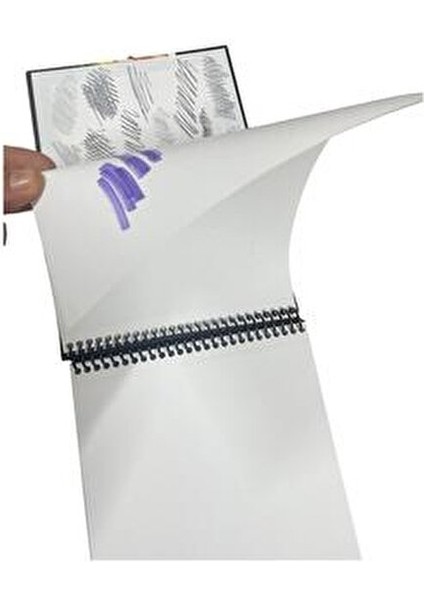 Marker Defter 130 GR 50 Yaprak Boya Geçirmez Kaliteli Sanatsal Malzeme fırsatları