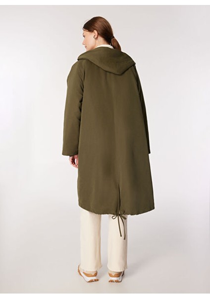 Haki Kadın Relaxed 3in1 Kaban J4WL-KBN7059 modelleri