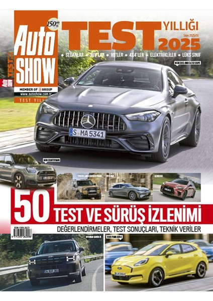 Auto Show Test Yıllığı 2025