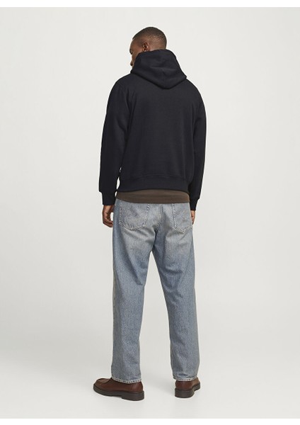 Siyah Erkek Kapüşon Loose Fit Sweatshirt 12265823_JORFREDERIKSBERG Margate S fırsatları