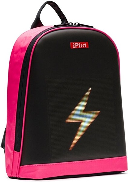 – LED Ekranlı Çocuklar Için Mini Pembe Sırt Çantası