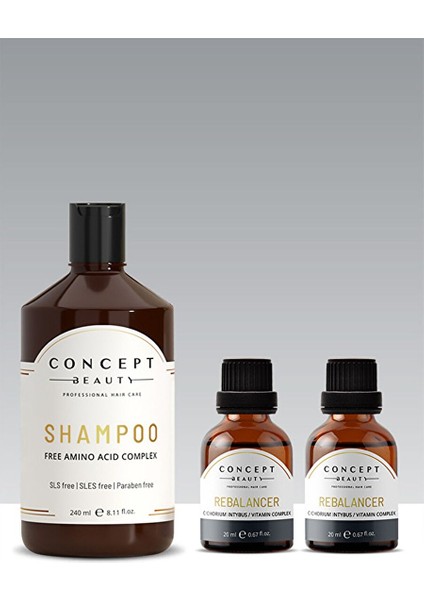 Yoğun Yağlanma Dengeleyici Saç Bakım Seti