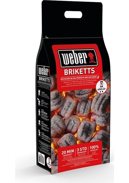 Briket Barbekü Kömürü 4 kg
