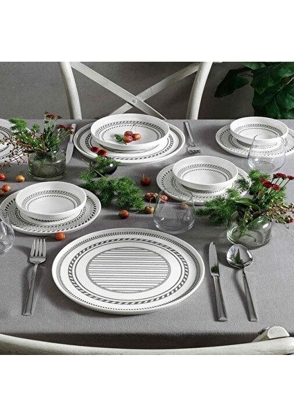 Timeless 24 Parça 6 Kişilik Yemek Takımı
