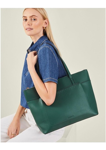 Classıc Pocket Tote Green indirimleri