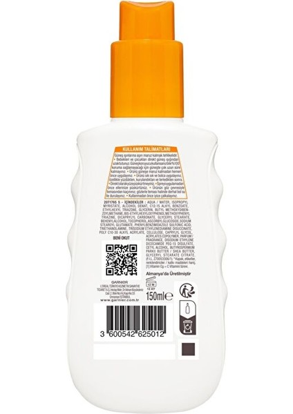 Ambre Solaire 24 Saat Nem Çok Yüksek Koruma Spreyi SPF30 150ML fiyatları