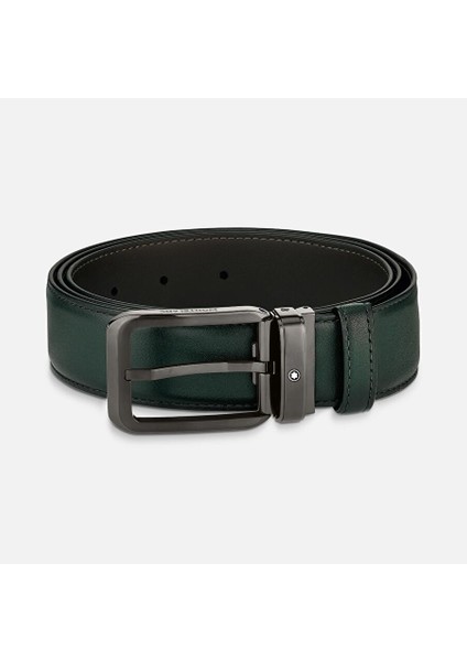 129457 Mont Blanc 35MM Yeşil Kemer fiyatları
