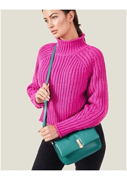 Puffer Crossbody Wıt Green fırsatları