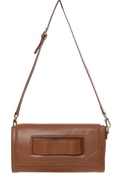 Ayarlanabilir Uzun Saplı Kahverengi Çanta