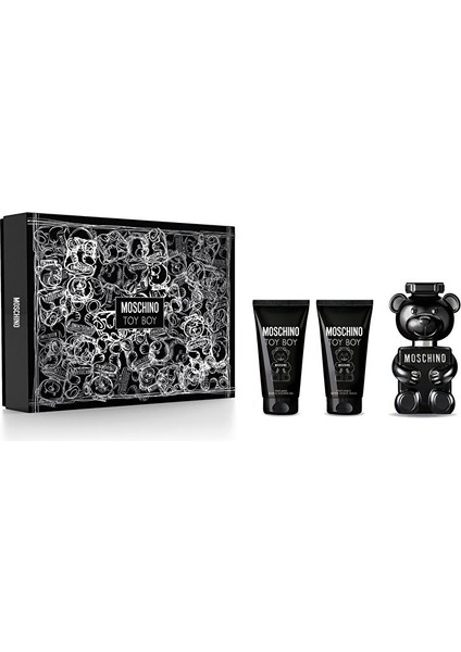 Toy Boy Edp Parfüm 50 ml + Duş Jeli 50 ml + Traş Sonrası Losyonu 50 ml Erkek Parfüm Seti
