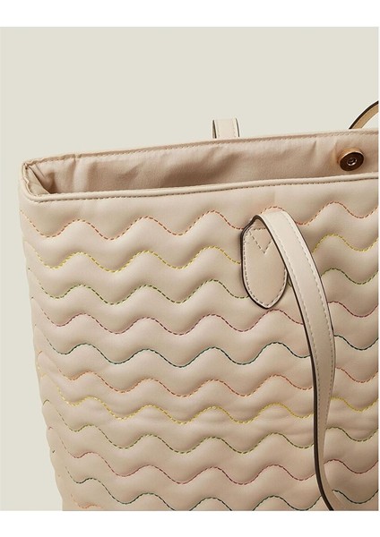 Wıggle Stıtch Tote Cream modelleri
