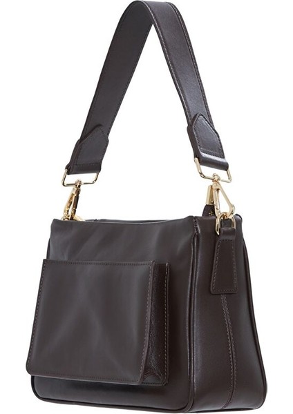 Kahverengi Deri El Çantası