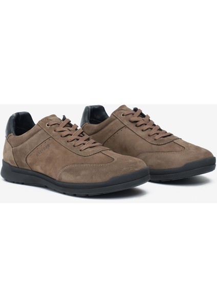 Erkek Duman Hakiki Deri Ayakkabı 5K1UA18691