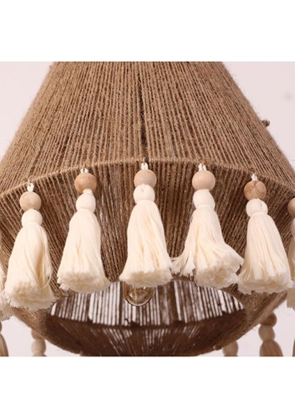 Özden Jütve Ponponlu 35X40 cm Avize modelleri