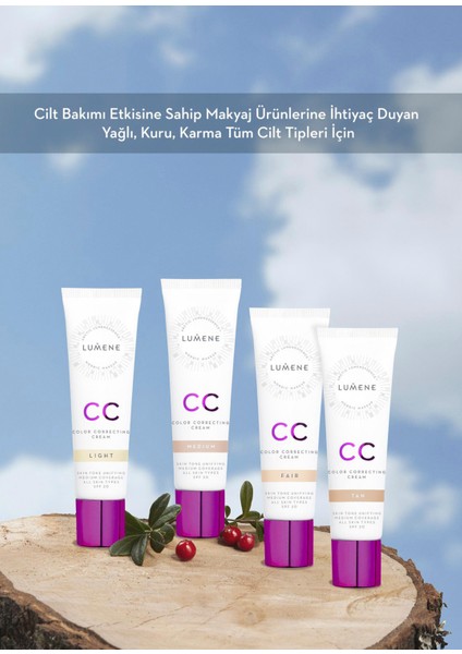 Color Correcting Cream 7 Etkili Renk Dengeleyici Spf 20 cc Krem 30 ml fırsatları