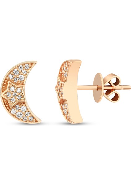 Star Light Kadın Altın Küpe