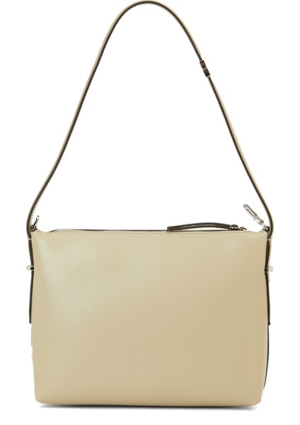 Bevel Açık Gri Kadın Deri Çanta fırsatları