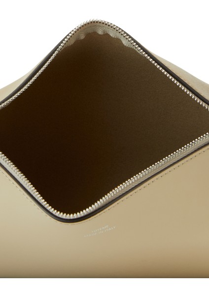 Bevel Açık Gri Kadın Deri Çanta indirimleri